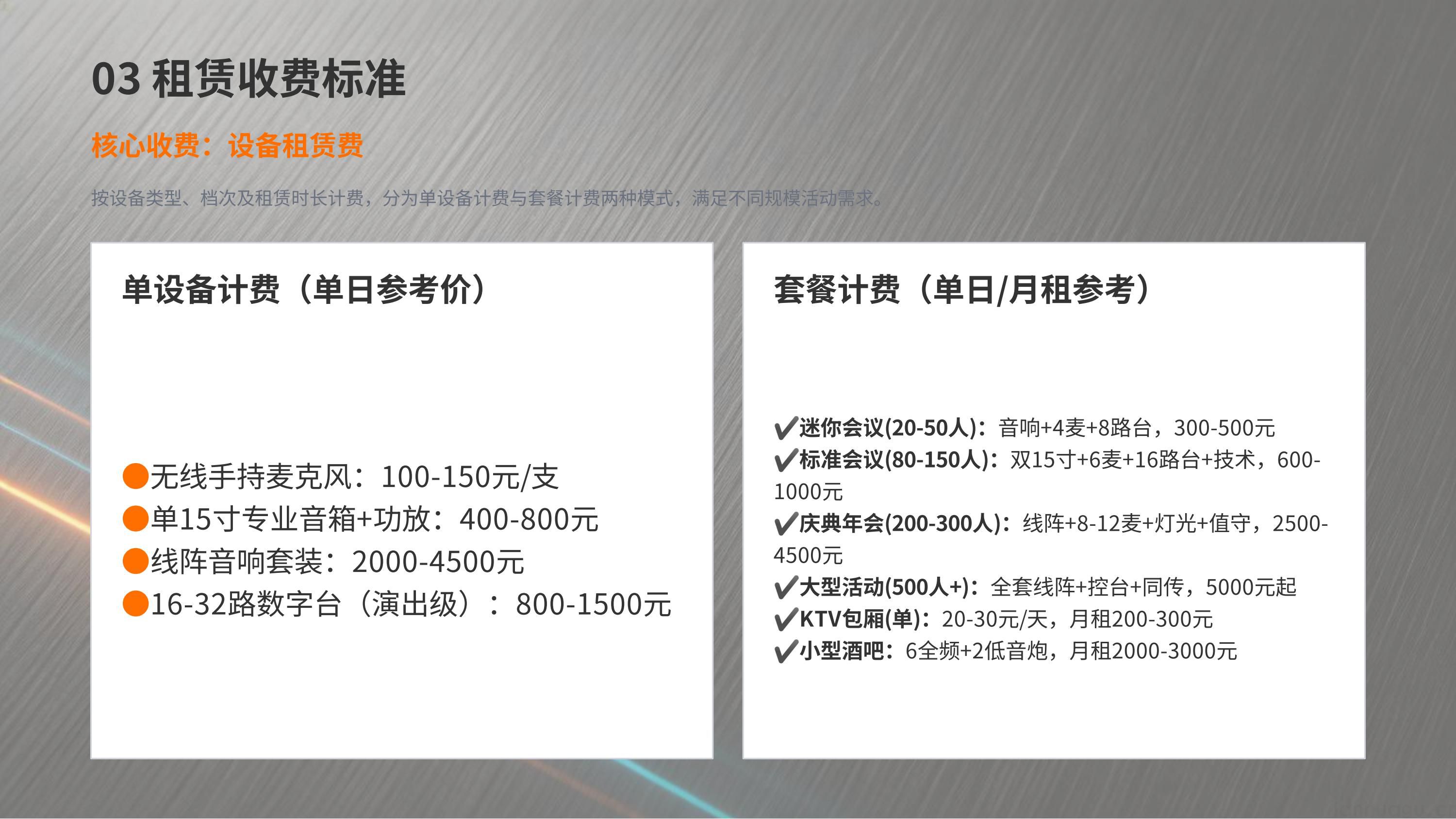 音响系统整体租赁(图7)